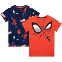 Marvel Boy's Spiderman T-Shirt 2 Pack | Size: 4-5 Years