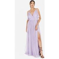 Anaya with Love Women's Recycled Cami Maxi Dress in Lilac | Size: 26