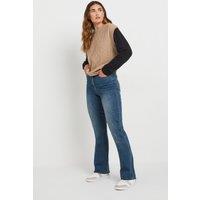 Long Tall Sally Women's Tall Bootcut Jeans in Blue | Size: 14XL