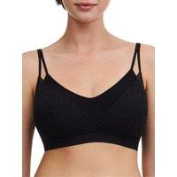Chantelle Women's SoftStretch Removable Pads Bralette in Black | Size: 8-10