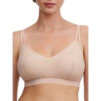 Chantelle Women's SoftStretch Removable Pads Bralette in Nude | Size: 12-14