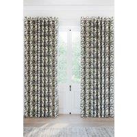 Helena Springfield 'Leni' Cotton Lined Curtains in Light Beige | Size: 167 cm width x 183 cm drop