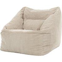 icon Natalia Jumbo Corduroy Bean Bag Armchair in Natural