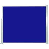 Berkfield Home Retractable Side Awning 120 x 300 cm Blue