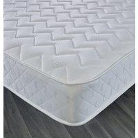 Starlight Beds Essentials Zig Zag White Memory Foam Spring Mattress 19cm Deep | Size: Single