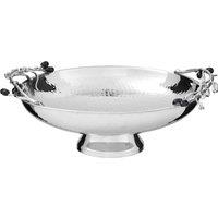 Orsina Miressa Low Silver Grapes Fruit Bowl