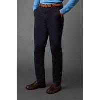 Burton Men's Slim Fit Chino Trousers in Navy | Size: 36R
