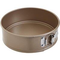 Orsina Functional Design Small Cake Pan, Non-Stick Carbon Steel Round Baking Tin For Perfect Cakes, Durable Oven in Gold
