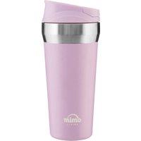 Orsina Grey Travel Mug, Leak-Proof Insulated Thermos Cafe Cup, Reusable Coffee Mug, Double Walled Mug, Ideal For Drinks in Lilac