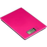 Orsina Compact Orange Glass Kitchen Scale, Elecronic Style Scale For Kitchen Ingredients, Easy To Read Baking Scale in Pink