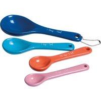 Orsina Durable Set Of 4 Measuring Spoons, Precised Measuring Spoons For Efficient Baking, Charming Design Spoon