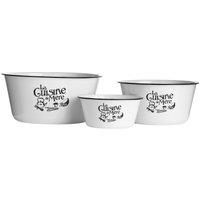 Orsina La Cuisine De Mere Set Of 3 Mixing Bowls in White
