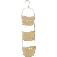 Orsina Dara 3 Tier Shower Caddy in Cream