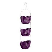 Orsina Dara 3 Tier Shower Caddy in Purple