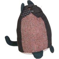 Orsina Heritage Small Cat Door Stop in Green