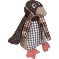 Orsina Heritage Large Penguin Door Stop in Brown