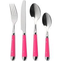 Orsina Brasserie 16Pc Cutlery Set in Pink
