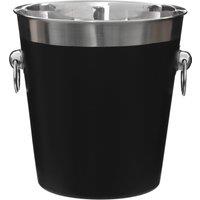 Orsina Black Enamel Champagne Bucket