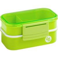 Orsina Comfortable Packed Lunch Box, Organized Lunch Box, Leak Proof Tiffin Box, Portable Lunch Container in Green