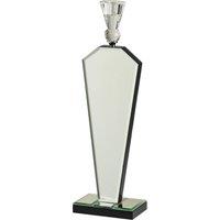 Orsina Tapered Large Candle Holder in Silver