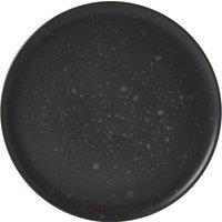 Orsina Grey Speckled Dinner Plate, Stoneware With Bubble Pattern, Plate With Contoured Edges, Formal Dining Plate