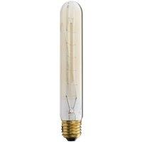 Orsina Bulbs T25 E27 220v 40 Watt Bulb - 185mm in Gold