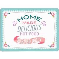 Orsina Set of Four Cork Placemats, Durable Heat-Resistant Table Mats with Vintage Floral Design