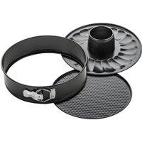 Orsina Non-Stick Cake Pan Set, Durable Carbon Steel Bakeware For Perfect Cakes & Bakes in Black