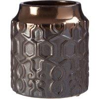 Orsina Zircon Small Ceramic Planter in Grey