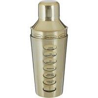 Orsina Recipe Cocktail Shaker in Gold