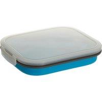 Orsina Stylish Blue Collapsible Lunch Box, Vibrant Lunch Box, Versatile Tiffin Box, Lightweight Lunch Packs