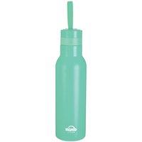 Orsina Turquoise 450ml Sports Bottle, Non-Corrosive Drink Bottle, Water Bottle with Hanging Loop, Ideal For Daily Use in Green