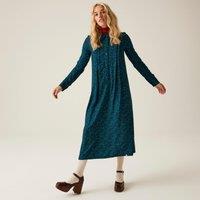 Regatta Women's Orla Kiely Winter Dress in Blue | Size: 10