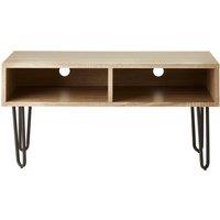 Orsina Sleek Borough Media Unit, Modern Design Wooden TV Unit For Livingroom, Ample Storge TV Cabinet For Bedroom in Brown