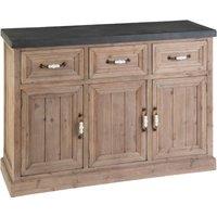 Orsina Wooden Sideboard, Mid Century Modern Sideboard, Solid Wood Sideboard, Delivered Fully Assembled in Natural