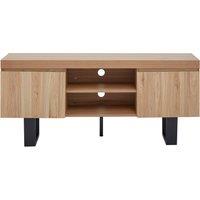 Orsina Natural Finish Media Unit, Sleek Design Modern TV Unit For Livingroom, Aesthetics Contemporary TV Unit