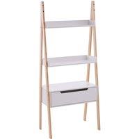 Orsina Compact Shelf Unit, Ample Storage Large Unit Rack, Durable & Long Lasting Tall Cupboards Shelving Unit in White