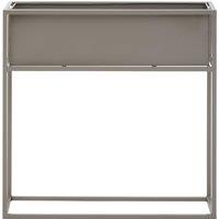 Orsina Floor Standing Plant Box, Contemporary Design Plant Container, Space Saving Garden Box For Planting in Grey