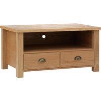 Orsina Contemporary Design Media Unit, Durable MDF Constructed Modern TV Unit, Functional Sleek Design Media Unit in Natural