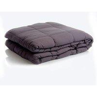Allure Bath Fashions Slumber Weighted Blanket for Sleep, Stress, & Anxiety - 5.5KG, 122 x 185cm in Charcoal | Size: 122 x 185 cm