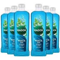 Radox Women's 100% Nature Inspired Fragrance 'Bath Soak', Muscle Soak, 6 x 500ml in Blue