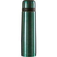 Orsina Stainless Steel Stripe 900ml Vacuum Flask, Leak-Proof Thermos Travel Flask For Hot & Cold Beverages in Turquoise