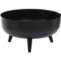 Orsina Elegant Design Planter, Durable Construction Of Garden Pot, Portable Lightweight Outdoor Garden Pot in Black