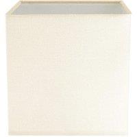 Happy Homewares Contemporary & Stylish Linen Fabric Lamp Shade in Cream | Size: 6 inches