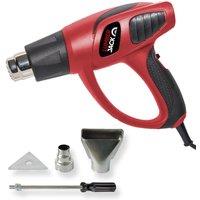 Lumberjack 1800W Adjustable Temperature Hot Air Heat Gun Paint Striping Tool in Red