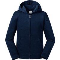 Russell Authentic Zip Hooded Sweatshirt in Navy | Size: 5-6 Years