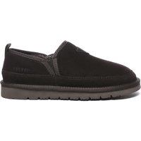 EverAu Australia Men's Real Sheepskin Galah Slip On with EVA Sole in Chocolate | Size: 12