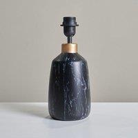 ValueLights Selma Black Table Lamp Base