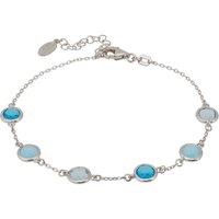 Latelita Women's Sardinia Bracelet Silver The Blues in Blue