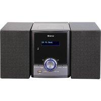 Denver MDA-285 DAB+ FM CD Micro System with Bluetooth, USB, Alarm Clock & Remote in Black